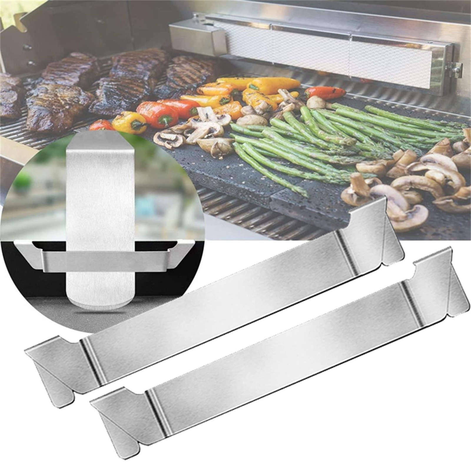 Camping Cooking Flat Top - Uchwyt na szpatułkę do grilla Stalowy