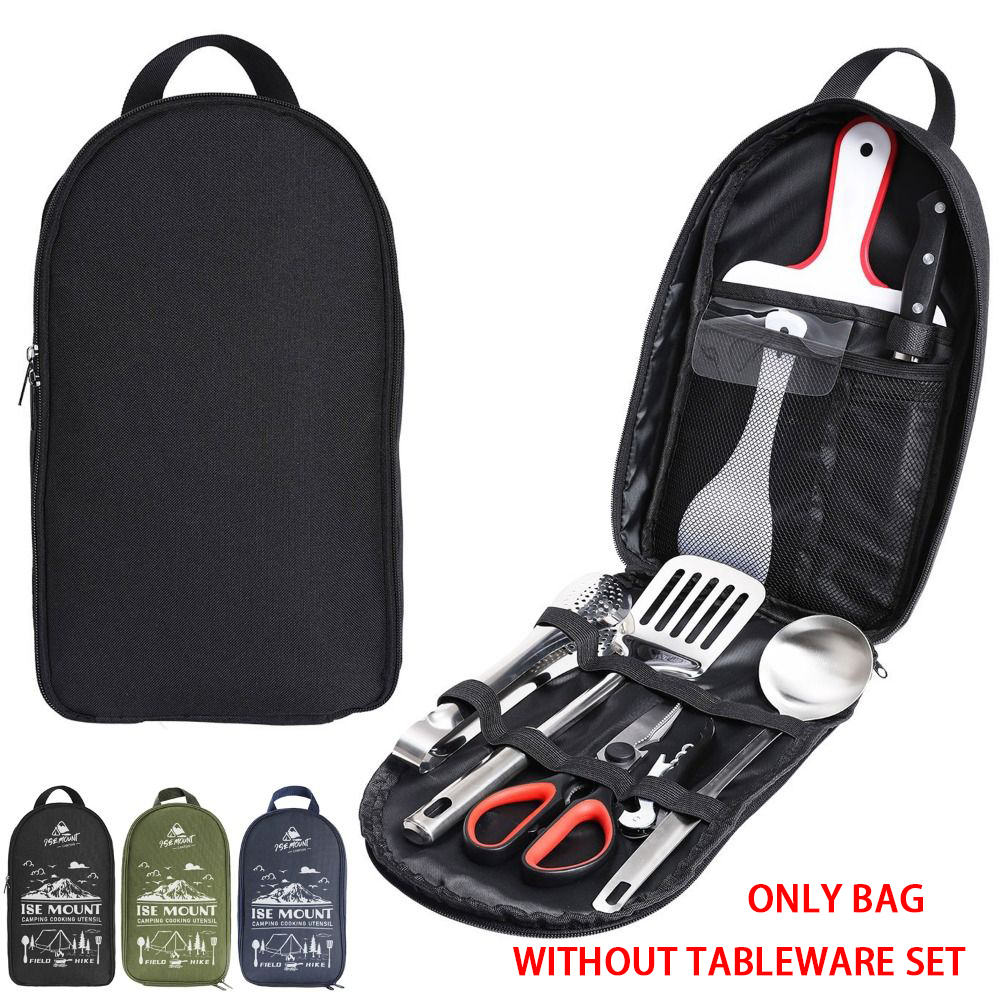 Camping Cooking Organizer - 2024 Zestaw przyborów piknikowych Torba do