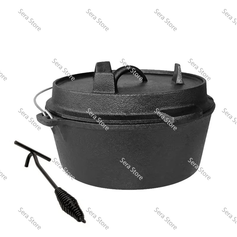 Camp Dutch Oven Cast - Żeliwny garnek typu Dutch Oven o