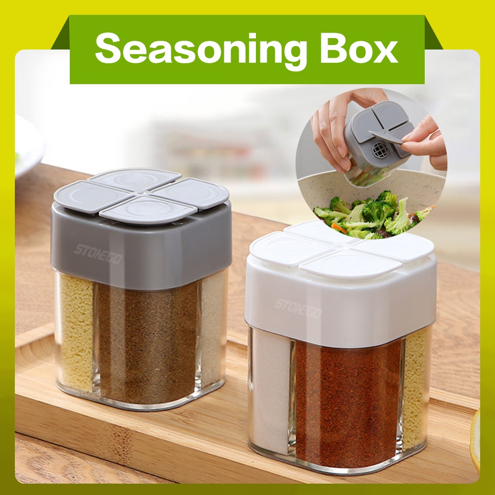 Camping Cooking Container - 4 w 1 plastikowy dozownik na