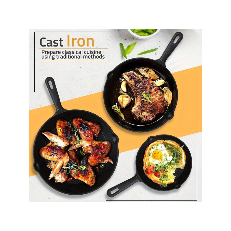 Czarna patelnia żeliwna, zesta – Quality Camping Cooking Set recenzja i cena
