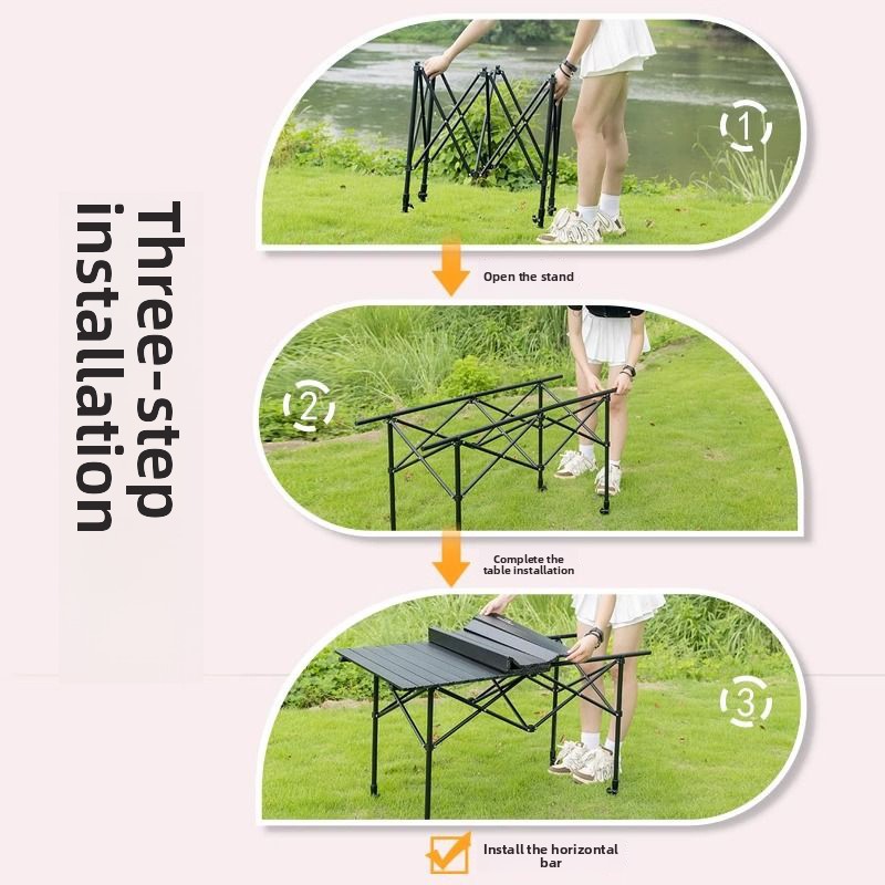 Przenośny, składany stół kempi – Camping Cooking Table recenzja i cena