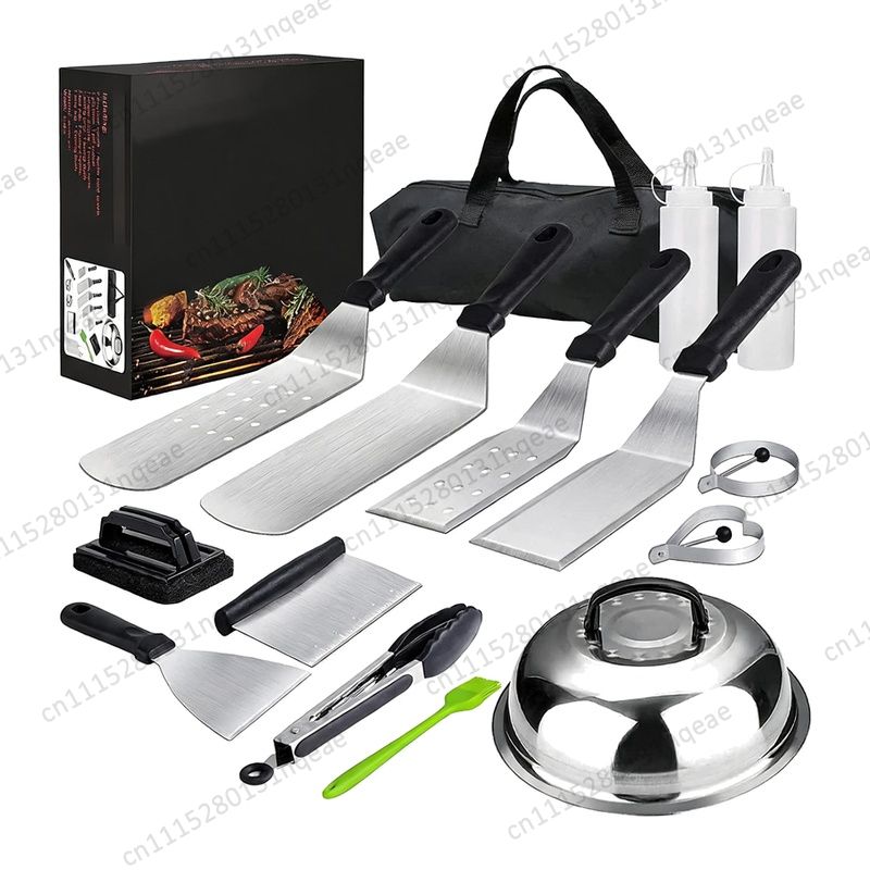 Zestaw akcesoriów do grillowan – Camping Cooking Flat Top recenzja i cena